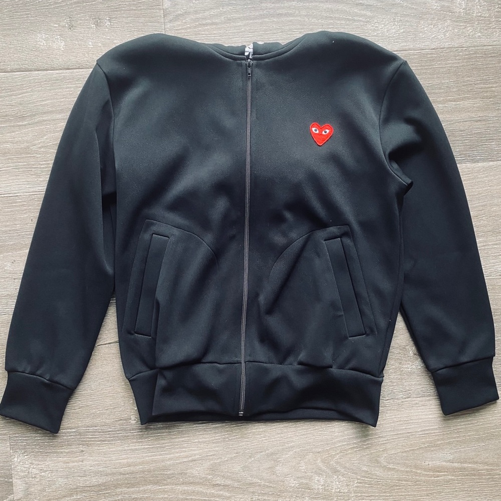 COMME DES GARÇONS PLAY Zip-Up Hoodie